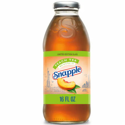 SNAPPLE PEACH IN GLASS NYC EXCLUSIVE LIMITED EDITION