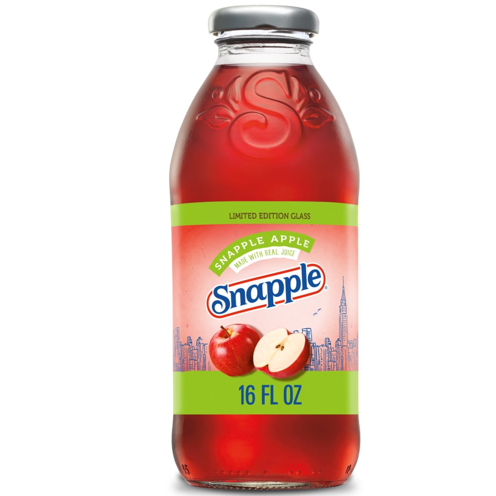 SNAPPLE APPLE IN GLASS NYC EXCLUSIVE LIMITED EDITION