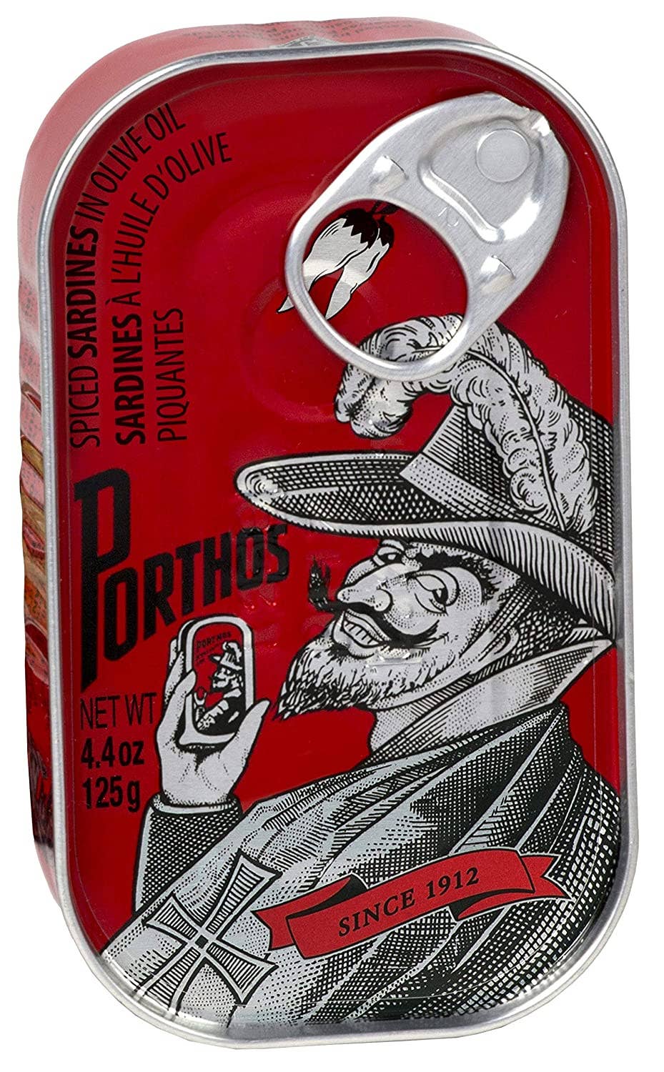 PORTHOS SARDINES IN SPICED OLIVE OIL