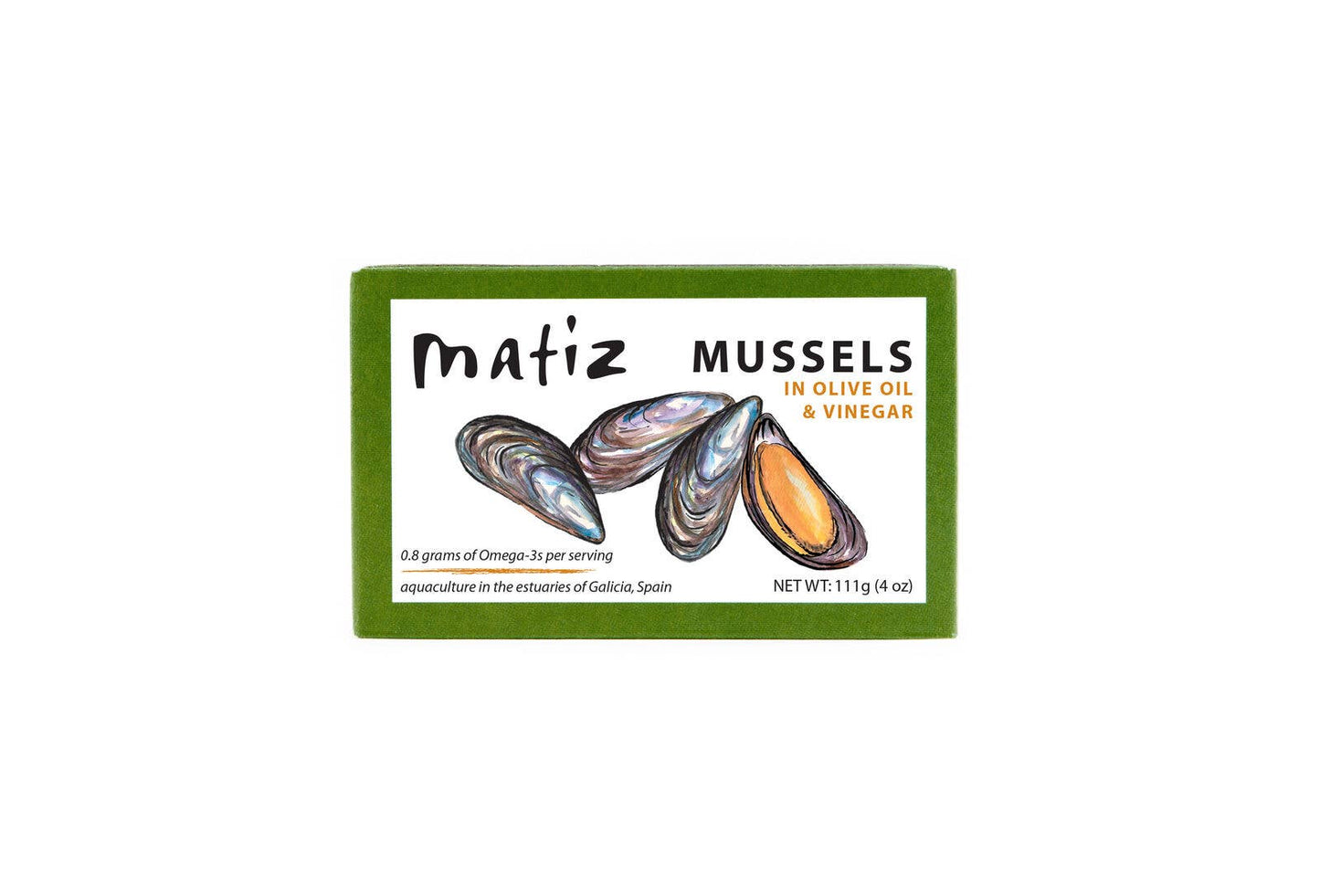 Matiz Mussels in Extra Virgin Olive Oil & vinegar