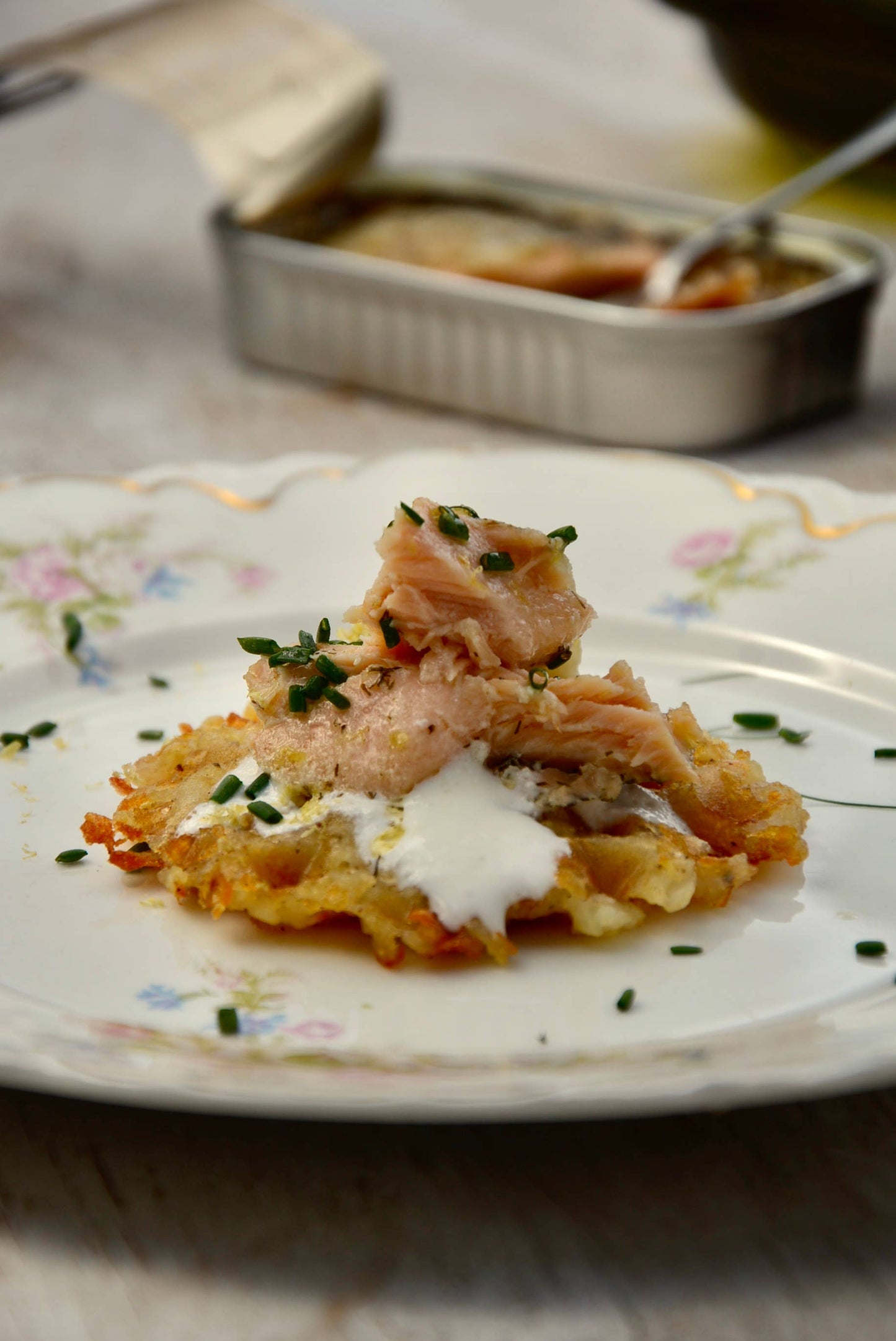 Smoked Salmon with Lemon, Dill and Extra Virgin Olive Oil