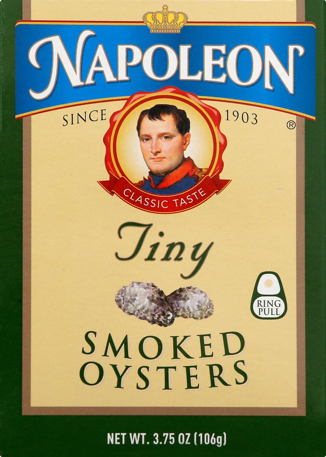 NAPOLEON TINY SMOKED OYSTERS