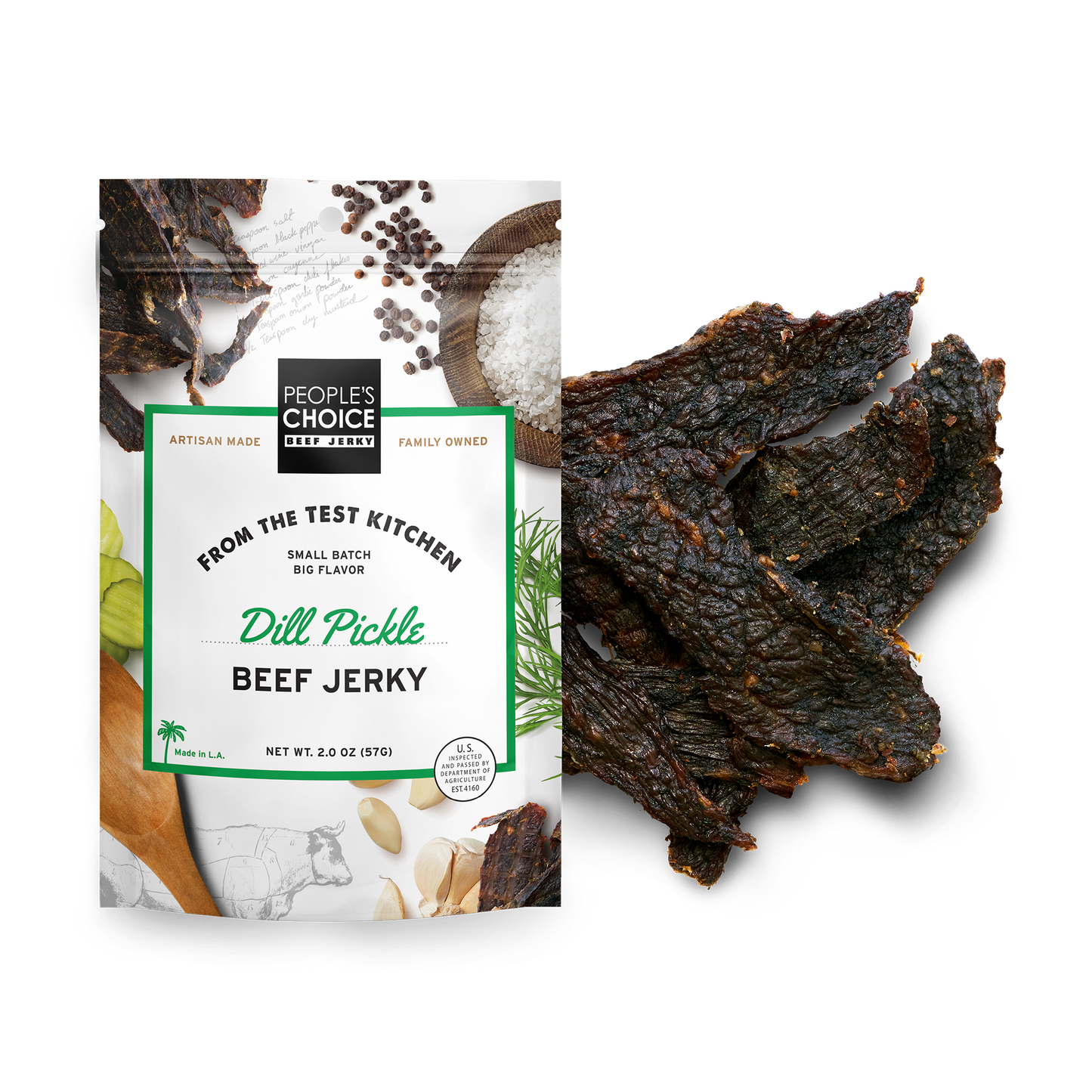 Peoples Choice - Dill Pickle Beef Jerky 2.0oz