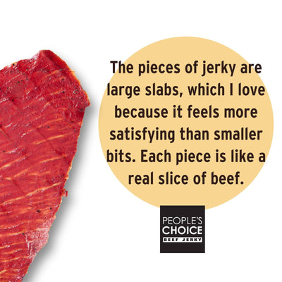 PEOPLE'S CHOICE - TERIYAKI BEEF JERKY 3oz