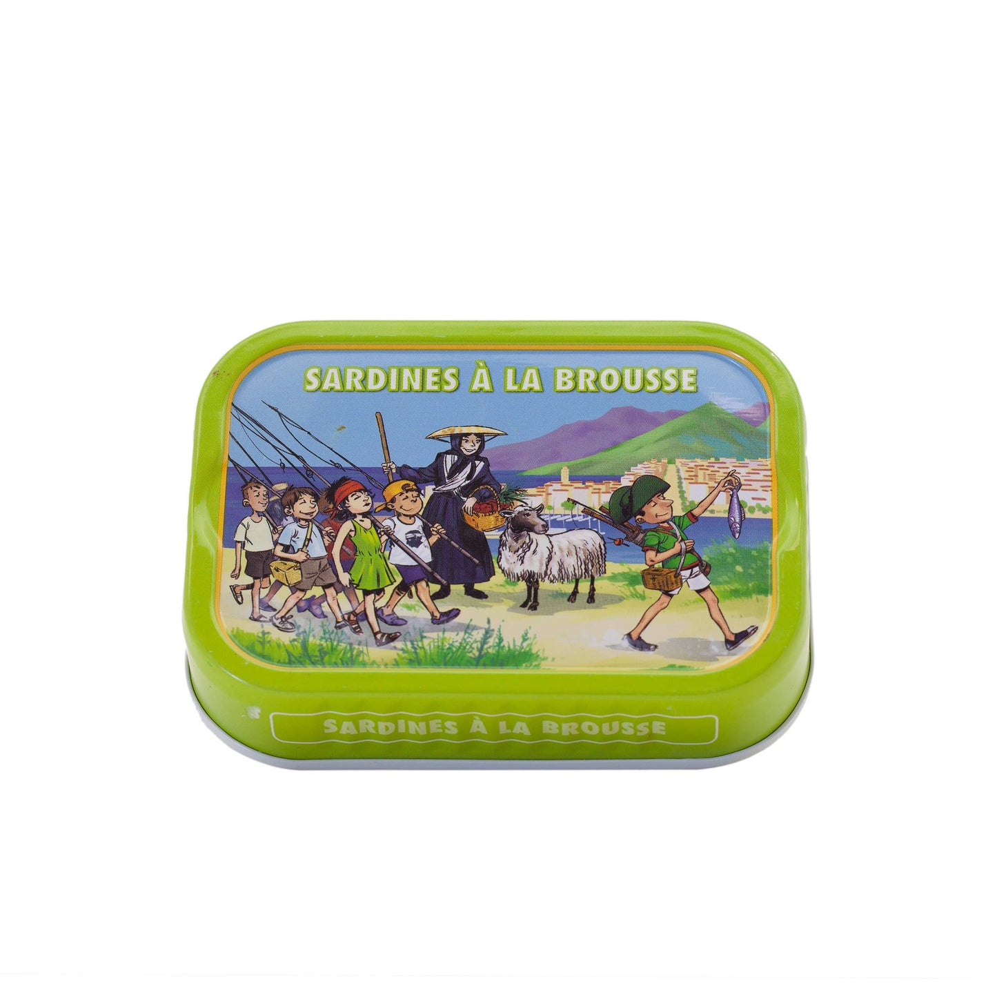 Sardines with brousse cheese