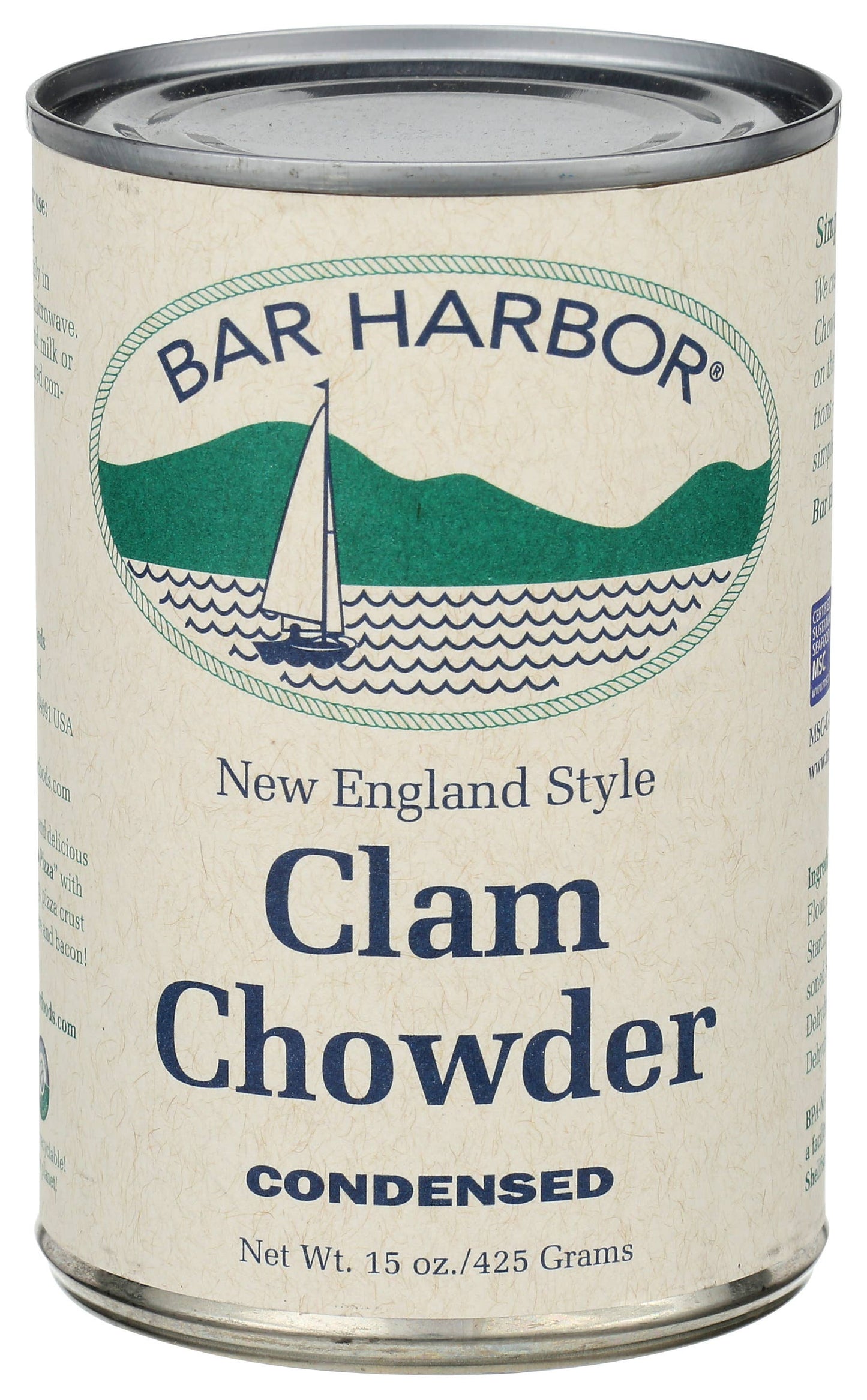 BAR HARBOR NEW ENGLAND CLAM CHOWDER-CONDENSED