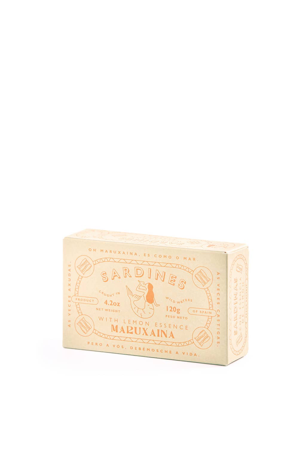 Maruxaina. Sardines with Lemon Essence.