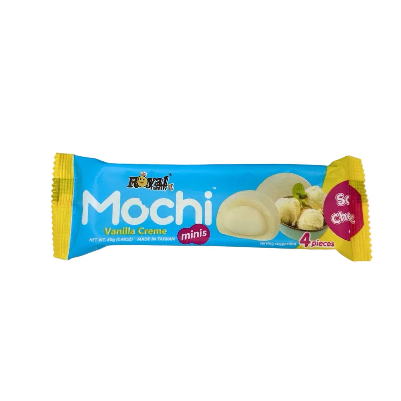 ROYALFAMILY VANILLA CREME MOCHI MINIS TAIWAN