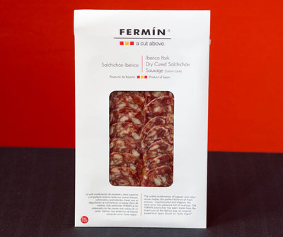 Fermin Iberico Salchichon sliced