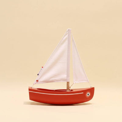 Maison Tirot - Toy Boat - Le Sloop: Grey Green