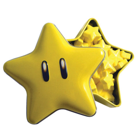 SUPER MARIO BROS STAR CANDIES TIN