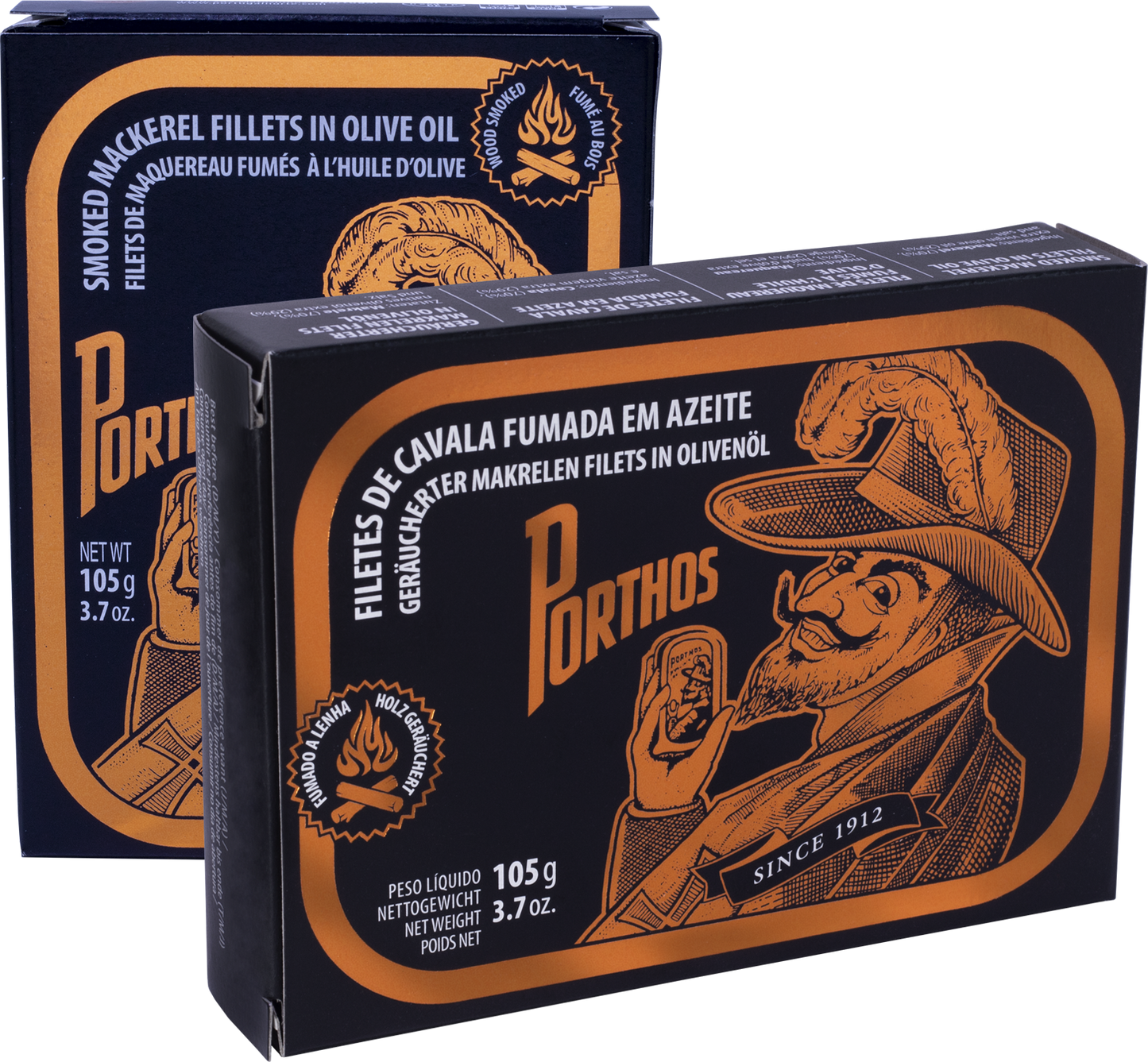 Porthos Smoked Mackerel Fillets in Olive Oil