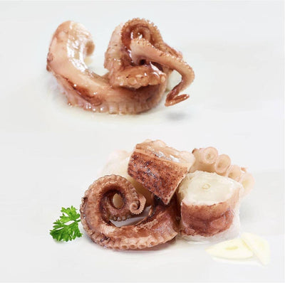 La Narval. Octopus with Garlic Sauce.