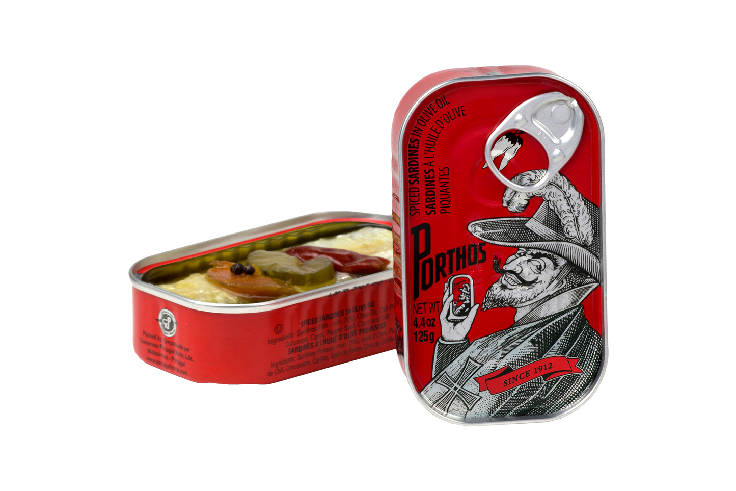 PORTHOS SARDINES IN SPICED OLIVE OIL