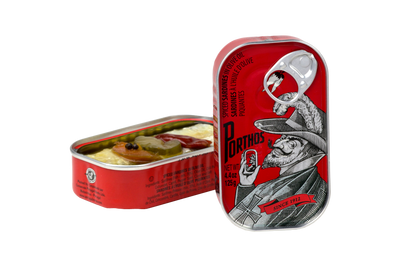 PORTHOS SARDINES IN SPICED OLIVE OIL