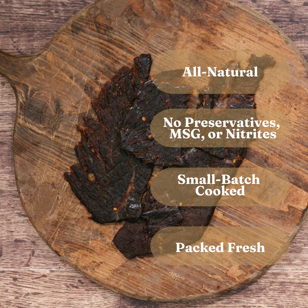 MAHOGANY GHOST PEPPER BEEF JERKY
