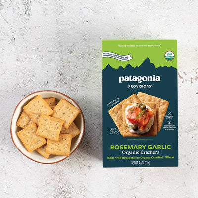 ORGANIC CRACKERS  ROSEMARY GARLIC