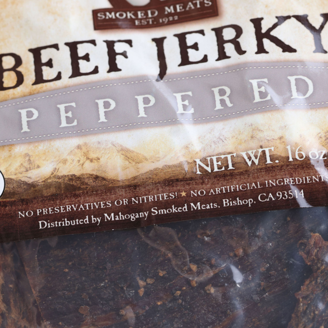 PEPPERED BEEF JERKY