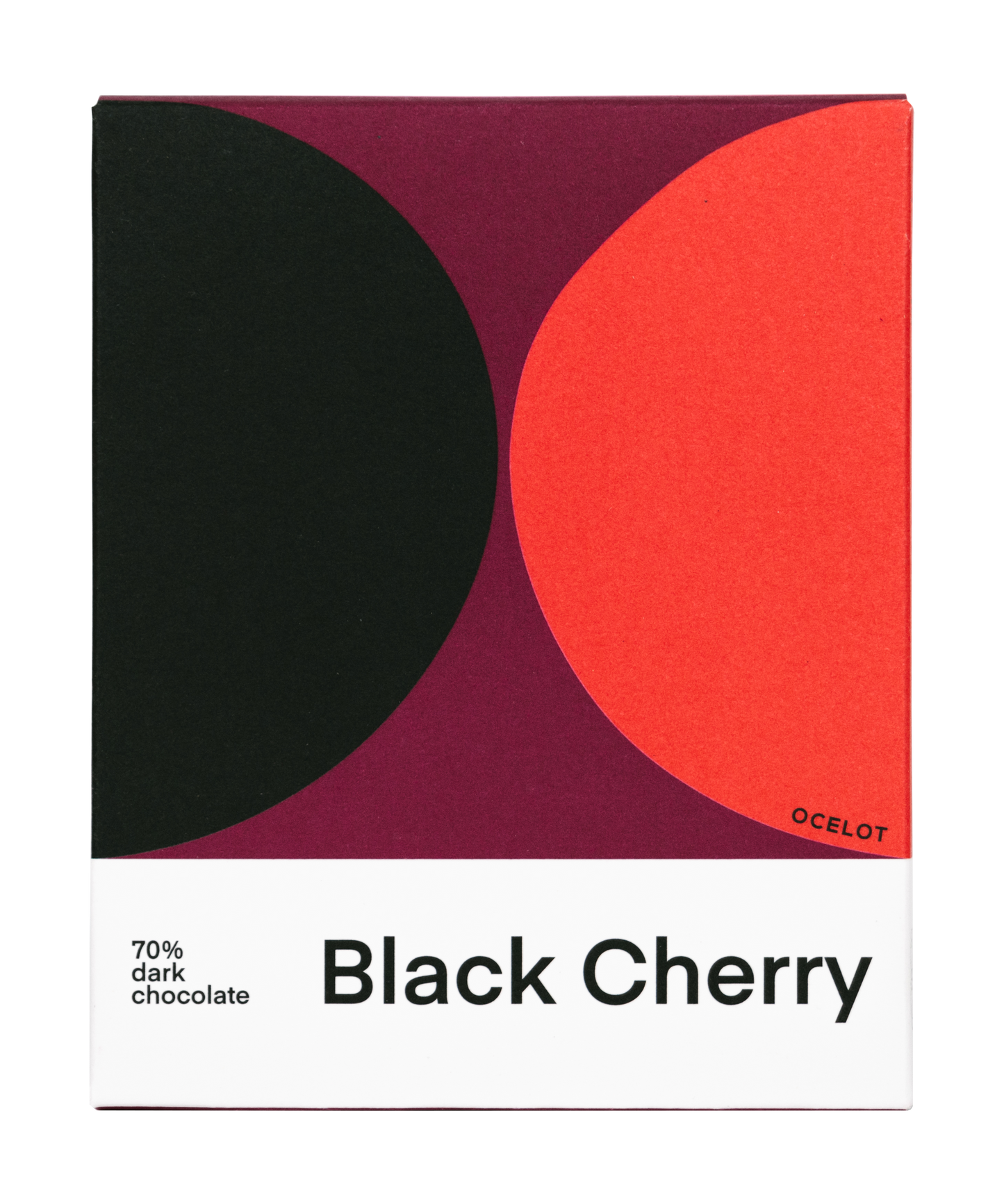 Ocelot Black Cherry Dark Chocolate (70%)