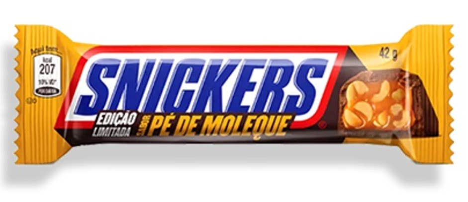 SNICKERS PE DE MOLEQUE BAR BRAZIL