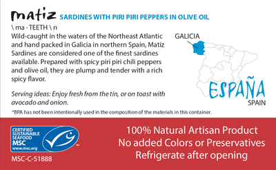 Matiz Spicy Sardines