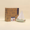 Maison Tirot - Toy Boat - Le Sloop: Grey Green