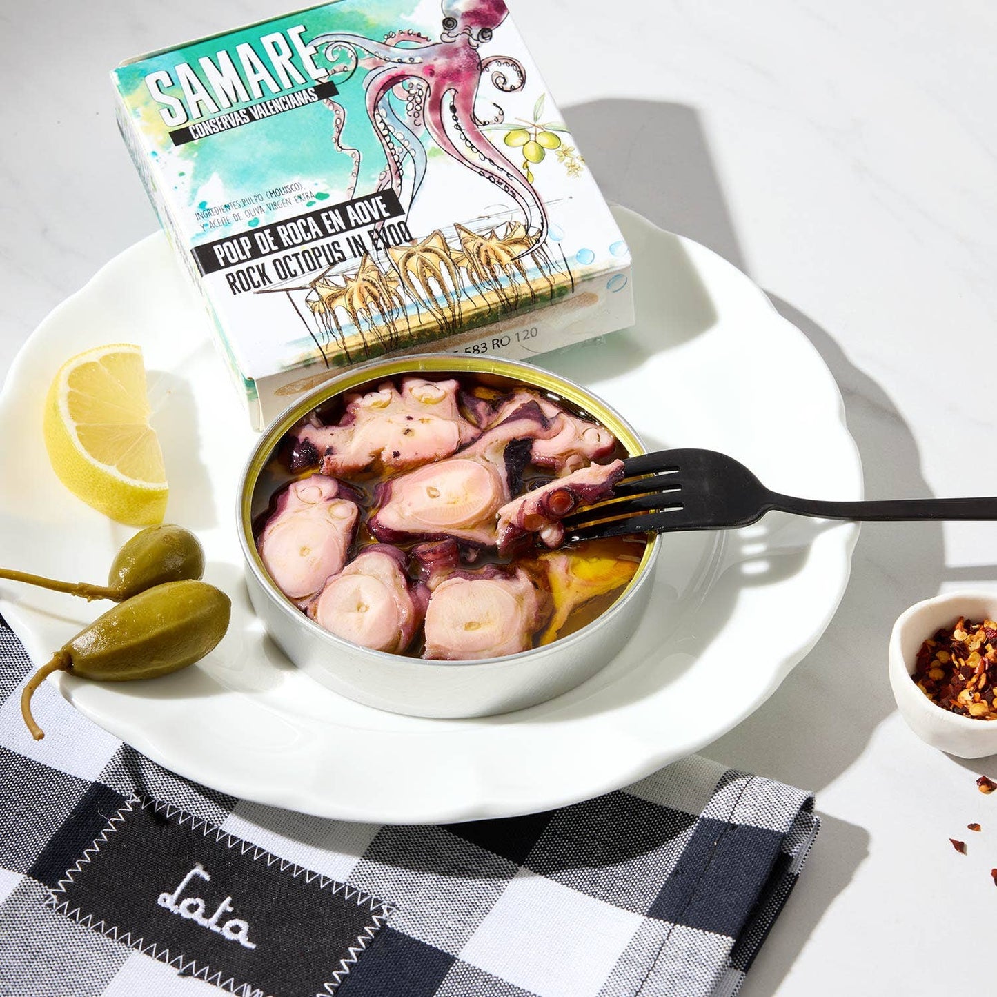 Samare Galician Rock Octopus in Extra Virgin Olive Oil