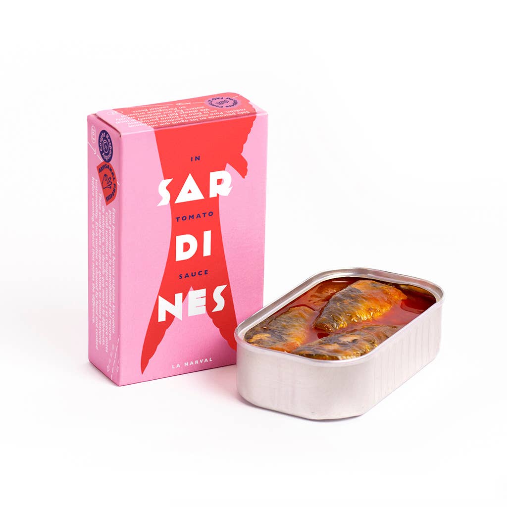 LA NARVAL SARDINES IN TOMATO SAUCE. 3/5 PIECES