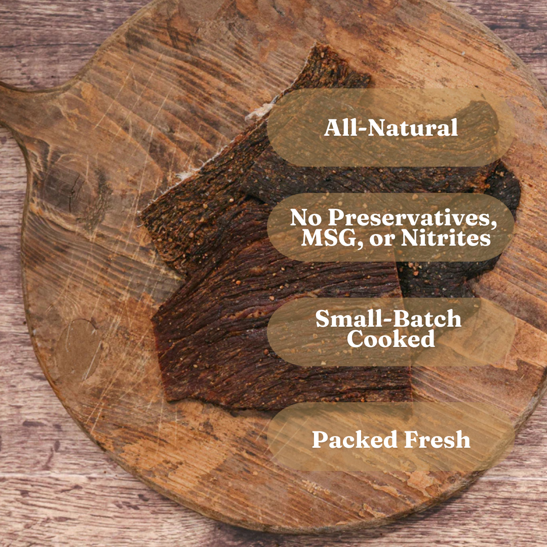 PEPPERED BEEF JERKY