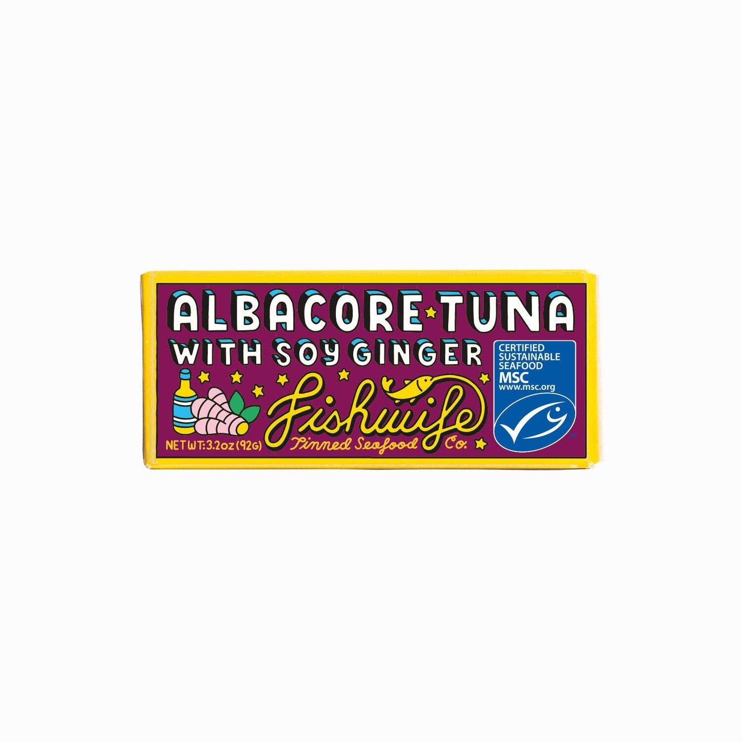 ALBACORE TUNE WITH SOY GINGER