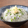 BOKKSU JAPANESE SHIRASU ANCHOVIES WITH BLACK PEPPER AND BASIL-INFUSED OIL