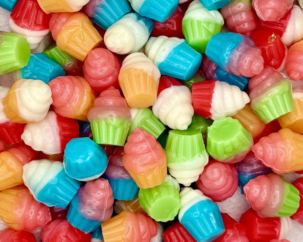 3D CUPCAKE GUMMIES