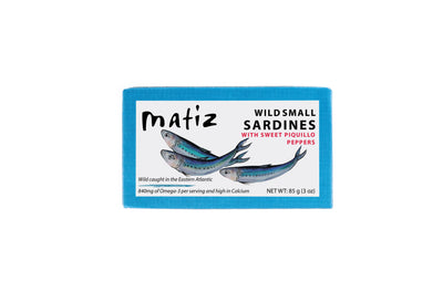 Matiz Sardinillas with Piquillo - 3oz Tin