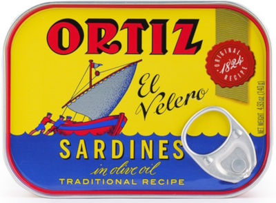 Ortiz  Sardines old style in olive oil tin