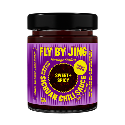Fly By Jing Original Sichuan Chili Crisp (6oz)Sweet + Spicy Sichuan Chili Sauce