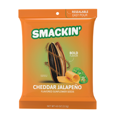 SMACKIN' SEEDS CHEDDAR JALAPENO 4OZ