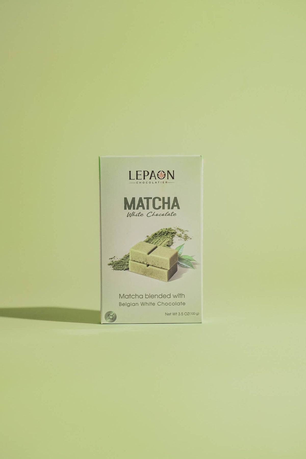LEPAON - MATCHA WHITE CHOCOLATE BAR