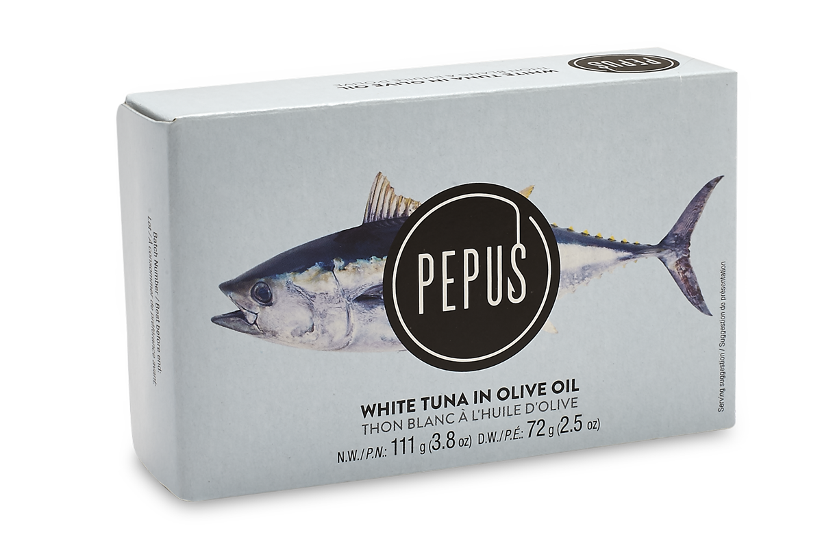 White Tuna in Olive Oil. Pepus by Espinaler.