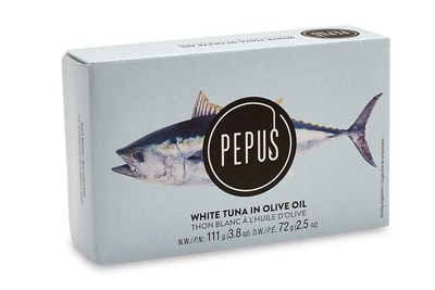 White Tuna in Olive Oil. Pepus by Espinaler.