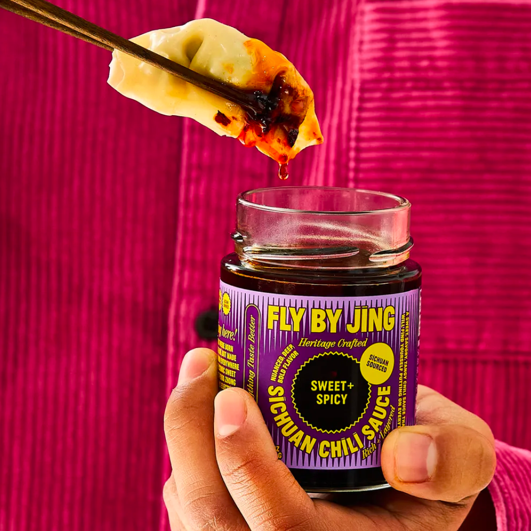 Fly By Jing Original Sichuan Chili Crisp (6oz)Sweet + Spicy Sichuan Chili Sauce