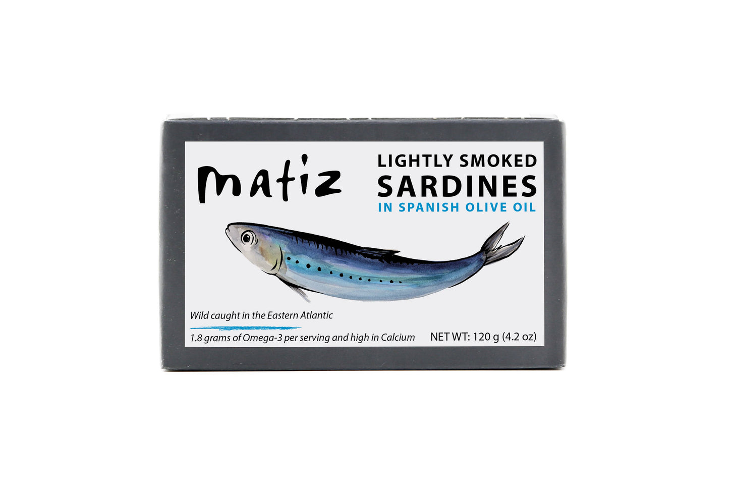 Matiz Smoked Sardines in Olive Oil - 4.2oz Tin