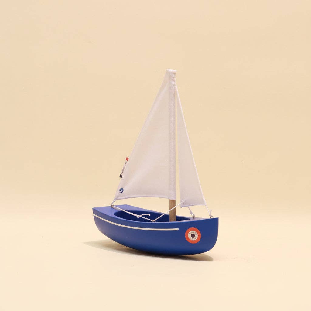 Maison Tirot - Toy Boat - Le Sloop: Grey Green