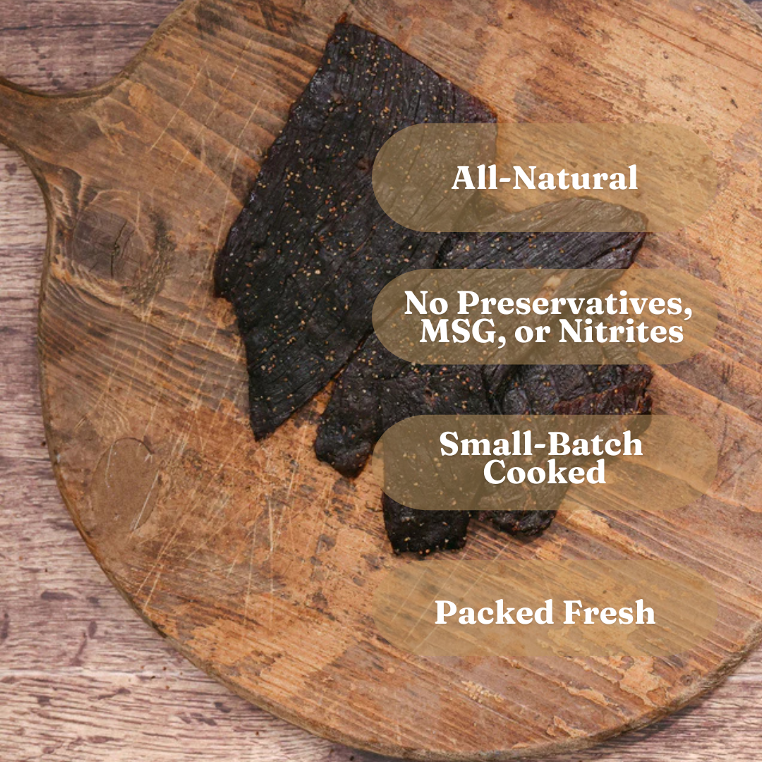 PEPPERED ELK JERKY