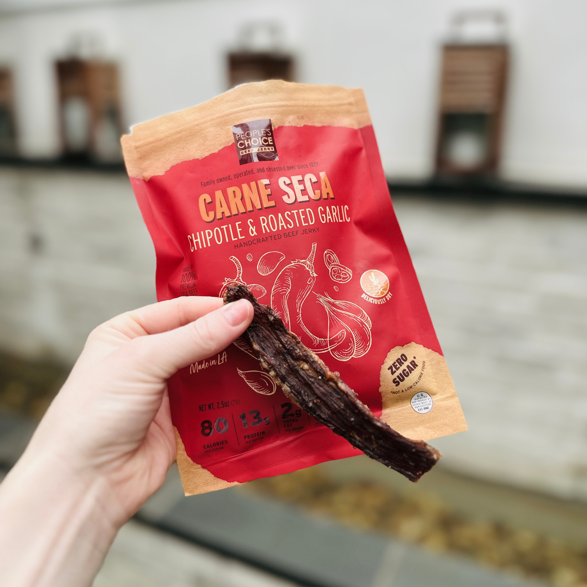 Peoples Choice- Chipotle & Roasted Garlic Beef Jerky