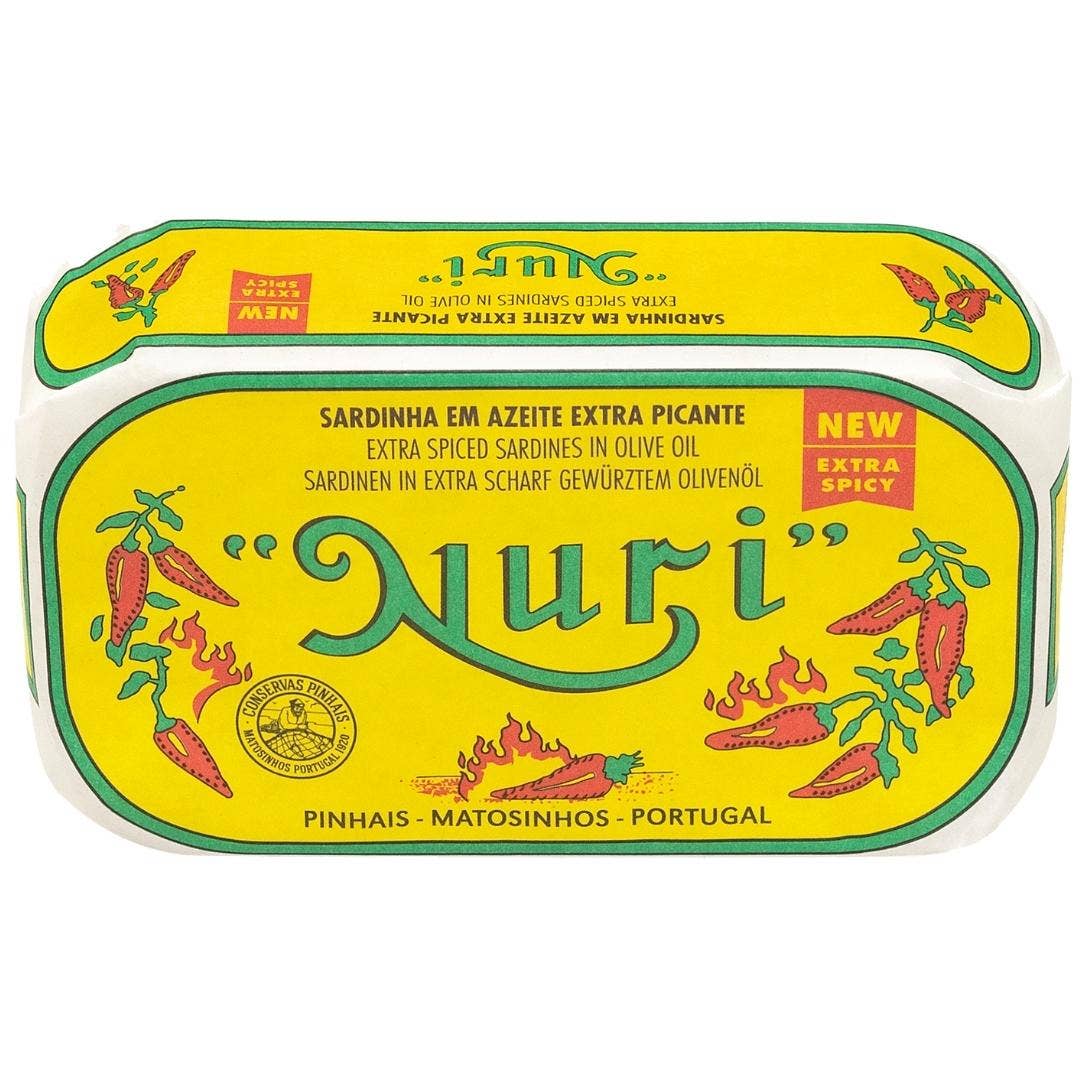 Nuri Sardines in Extra Spicy Olive Oil