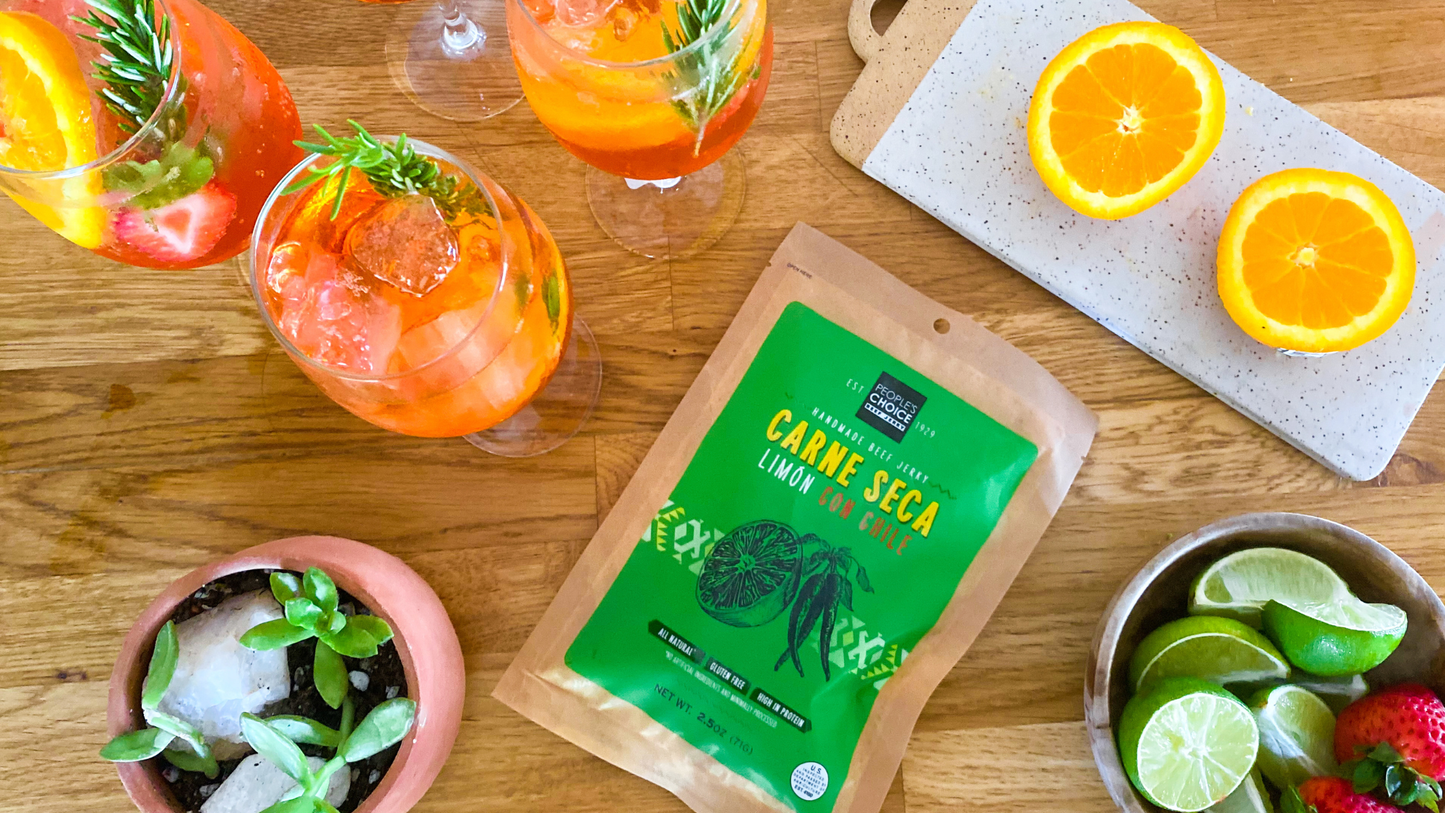 Peoples Choice- Limon Con Chile Beef Jerky 2.5oz