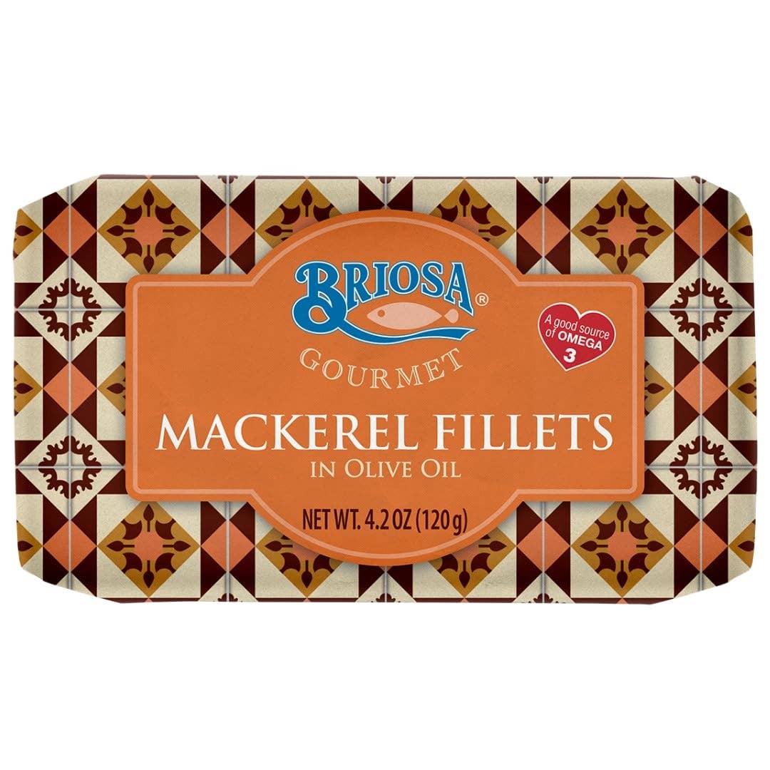 Briosa Gourmet  Mackerel Fillets in Olive Oil