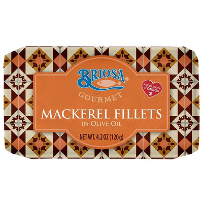 BRIOSA MACKEREL FILLETS IN OLIVE OIL