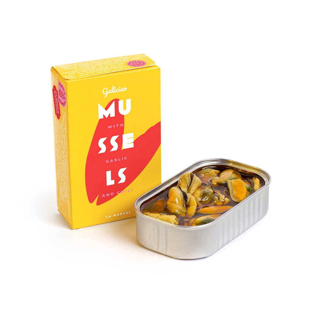 LA NARVAL GALICIAN MUSSELS WITH GARLIC & CHILI