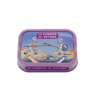 Sardines with butter and Provence thyme